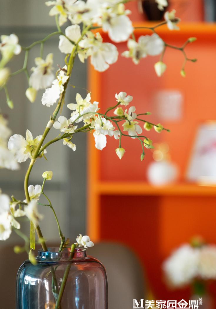 平层丨美家园金鼎装潢 招商花园 现代轻奢-17