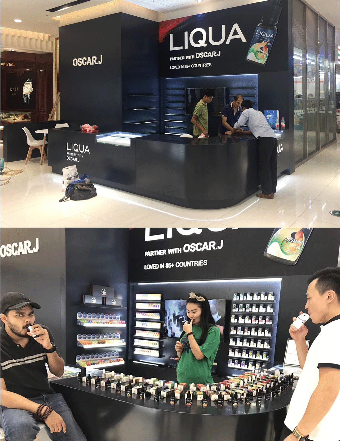 德国 LIQUA 电子烟店 成都四店设计各异-3