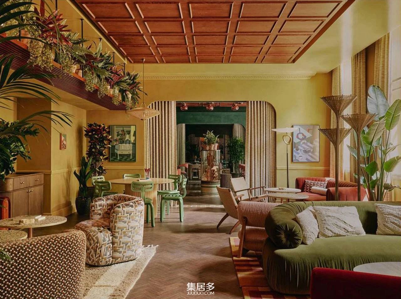 肯辛顿风格的 Ember Locke 酒店丨英国伦敦丨Atelier Ocher-21