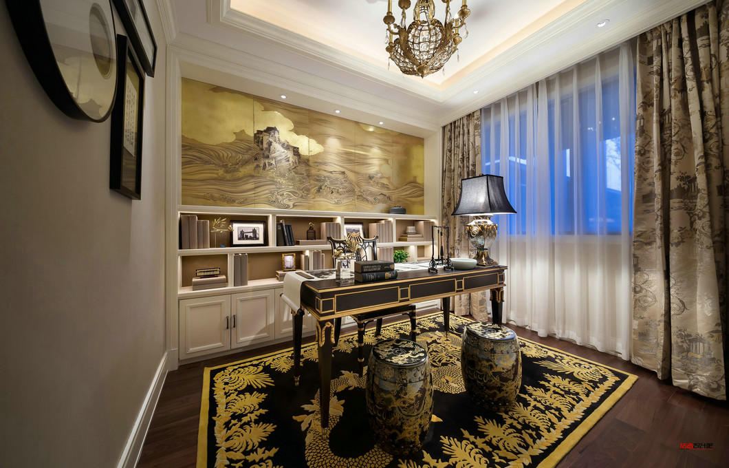 昆明金科 YE-2 样板房 | 法式新古典的优雅与奢华-22