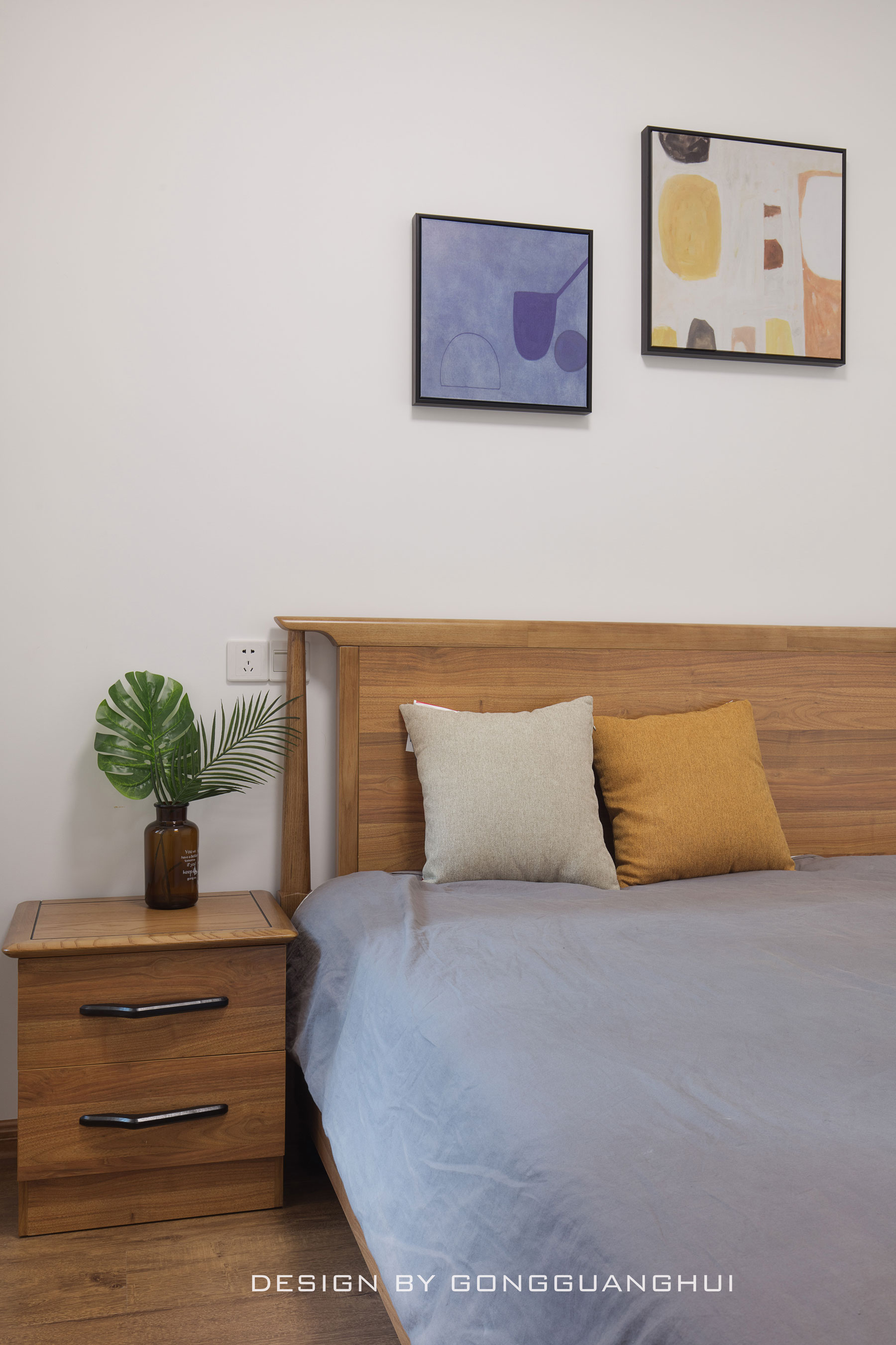 95 后北欧之家 | 北京御园 100 平三室两厅设计案例-36