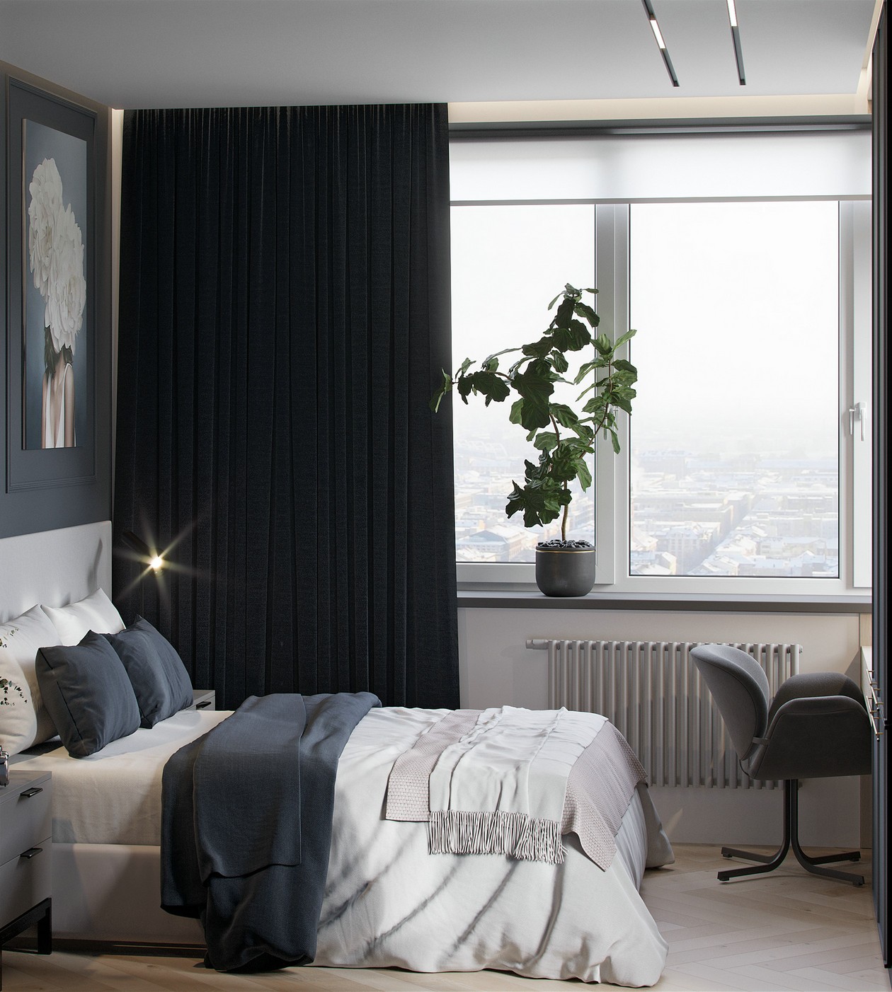 100㎡小空间设计，原来小空间也可以这么美！-13