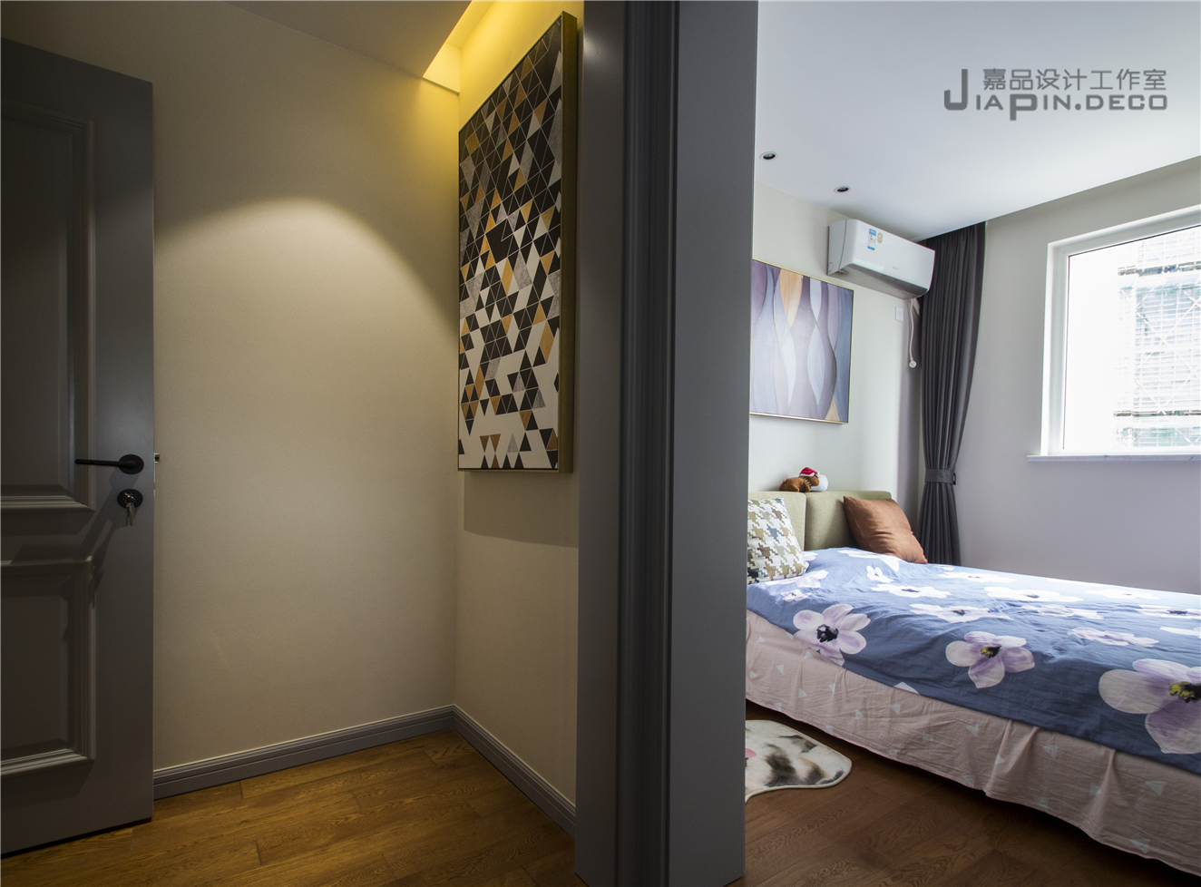 【时代上城年华里】118平现代简约风格 — 嘉品装饰 ▏华立-18