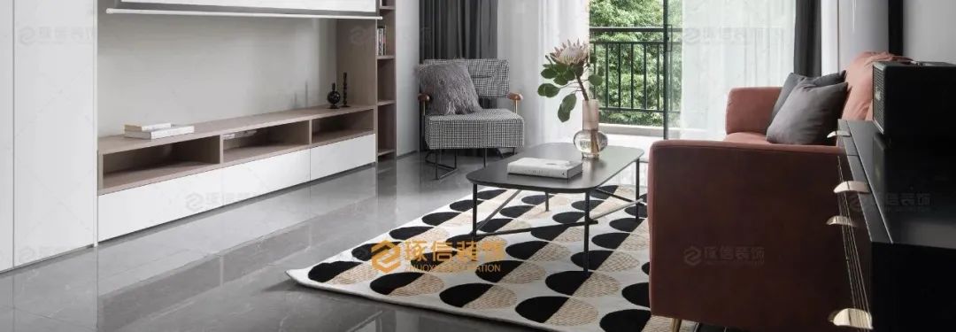 现代北欧风，华侨城云溪别院 90 平米三室两厅一厨两卫-74