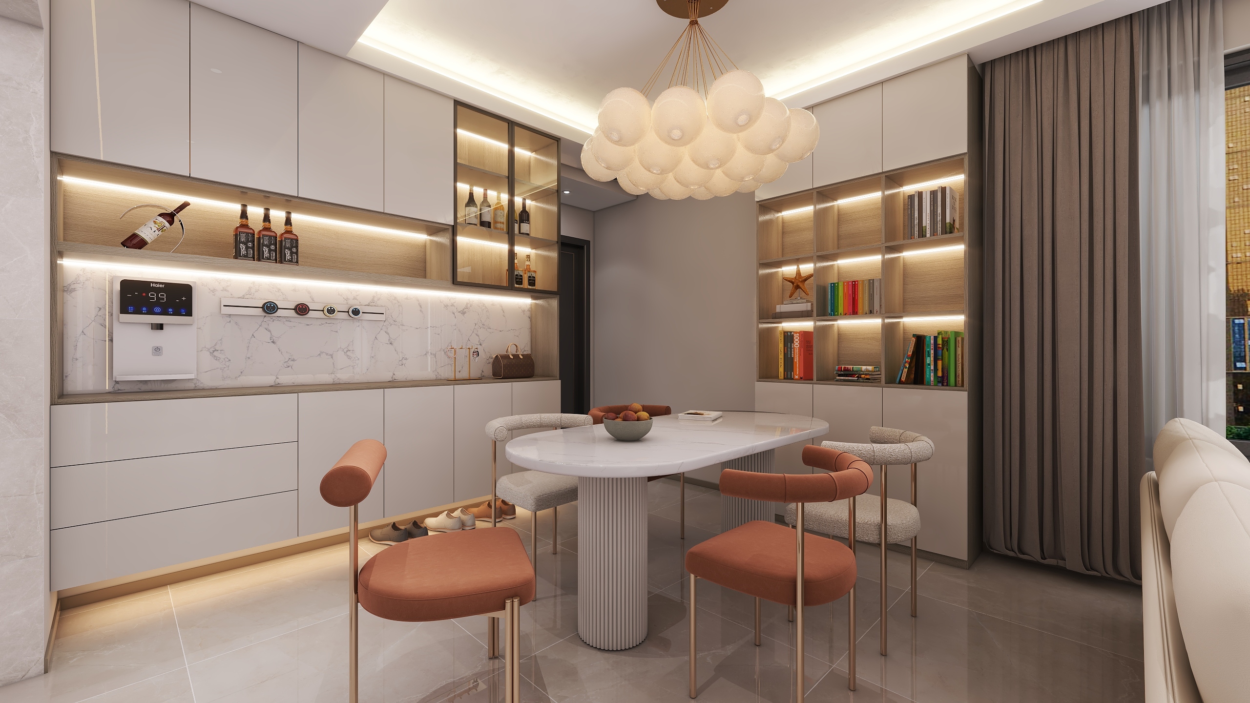 四川成都香瑞楠府（95平方现代简约三居室）-24