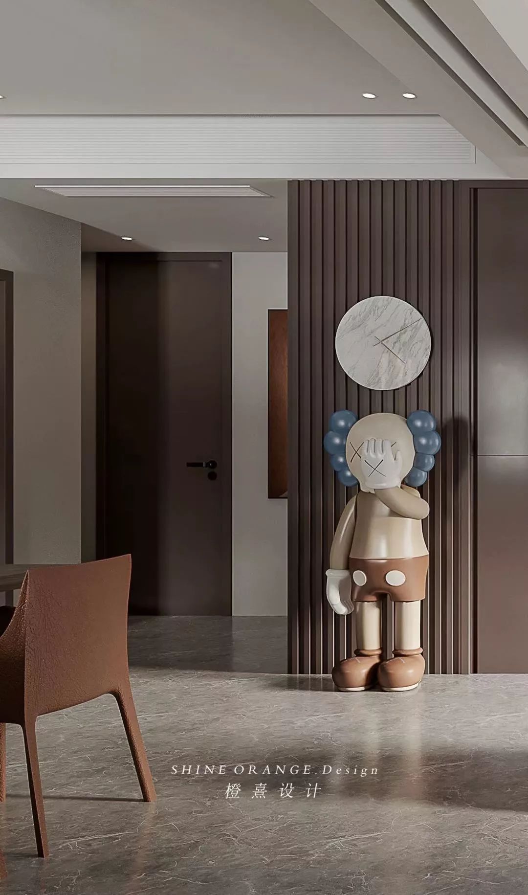 《遇己》橙熹设计现代风格别墅,开阔空间遇见真我-38