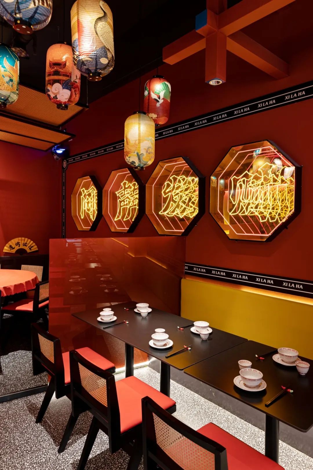 温州喜辣哈 XILAHA 餐厅丨中国温州丨NinePick Design 杦拾设计-3