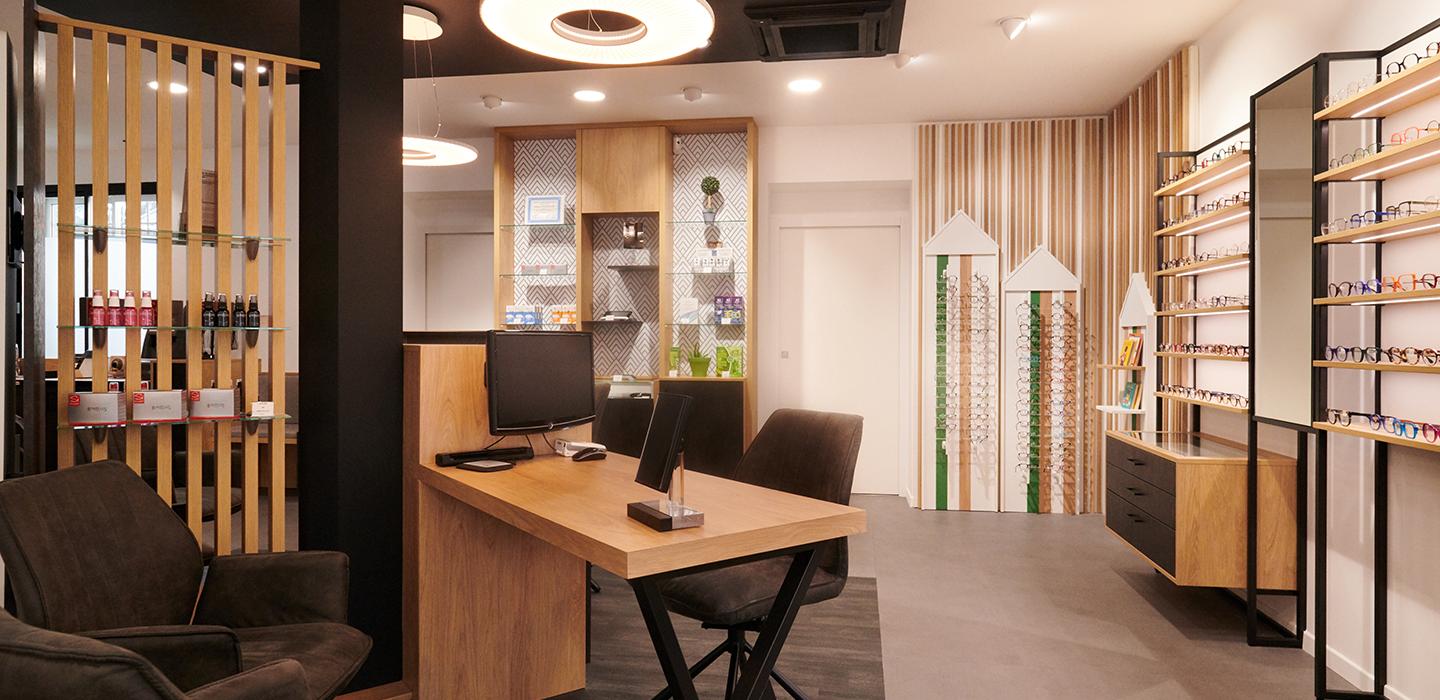 Les Binocles Bauloises眼镜店工业风改造丨JBCC-13