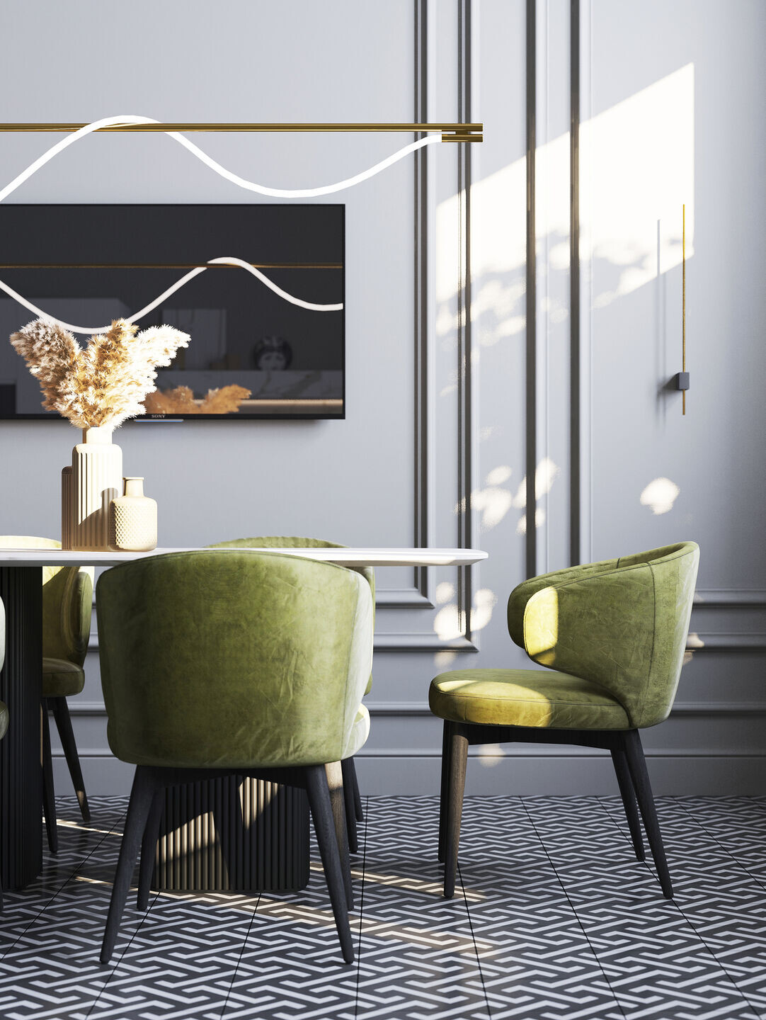 复古与现代的完美融合 · bobo space 的圣彼得堡公寓设计丨俄罗斯圣彼得堡-9