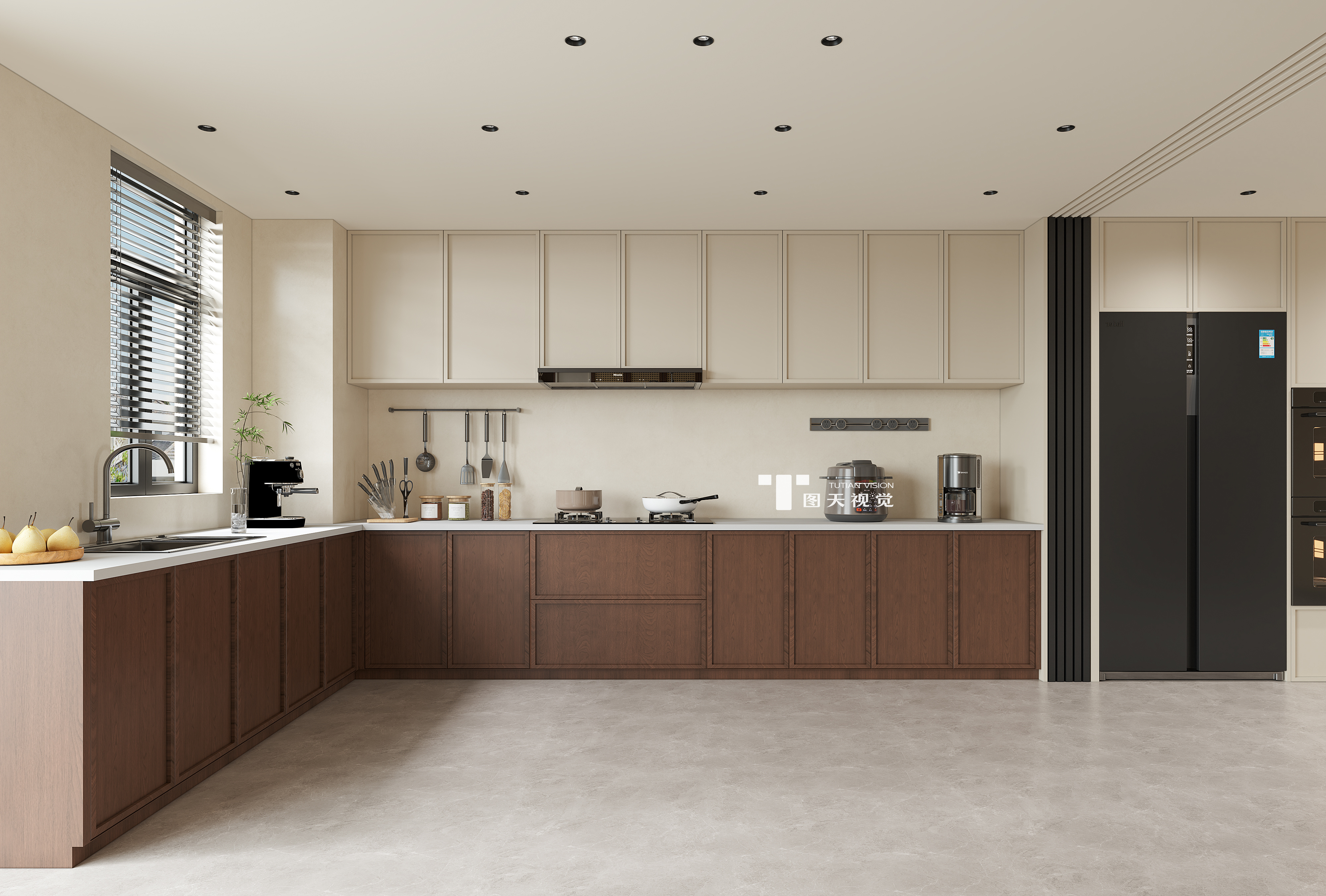 中古奶油别墅+后花园 -2