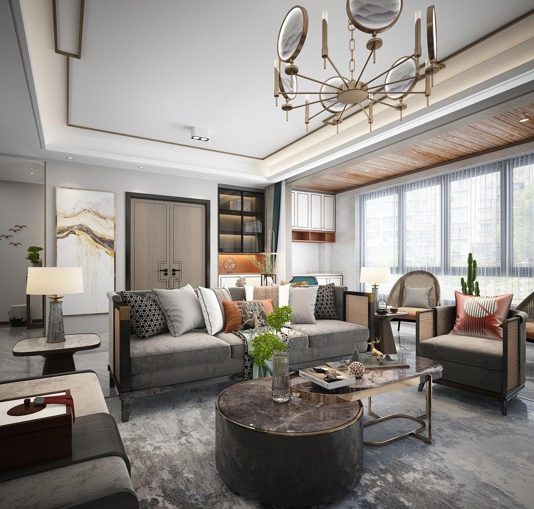 
舞邂庭台烟雨中丨云端点墨设计 -4