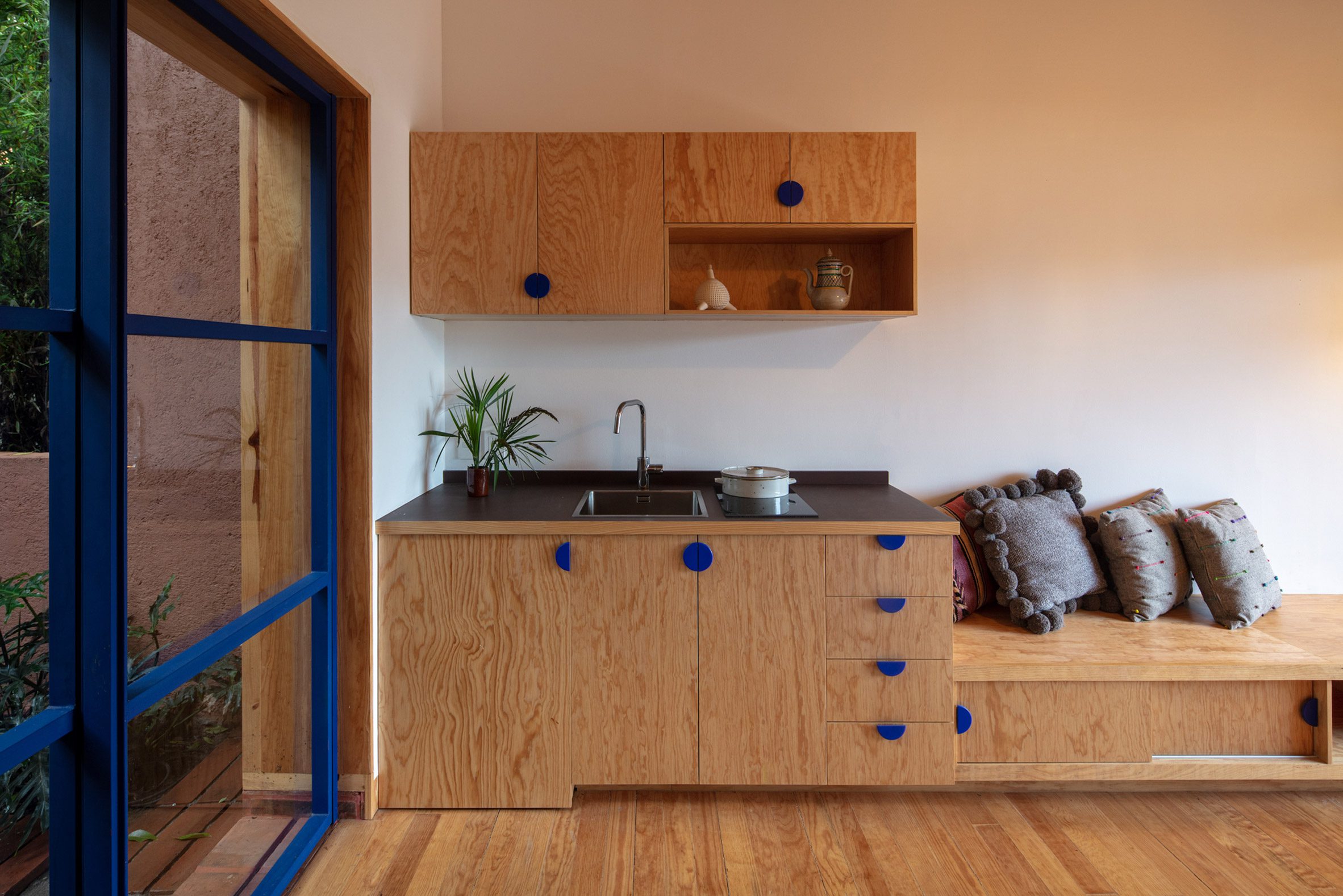 Wooden Anne·(墨西哥住宅扩建项目)丨Pedro & Juana-15