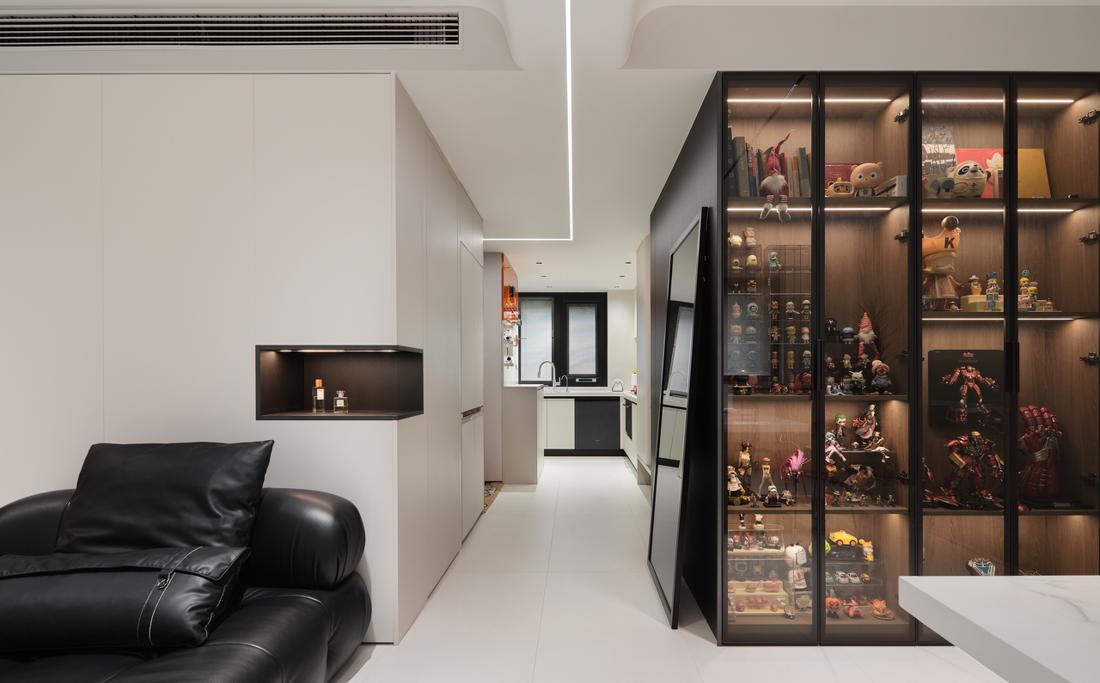 90后e人的地下复式住宅设计丨中国上海-17