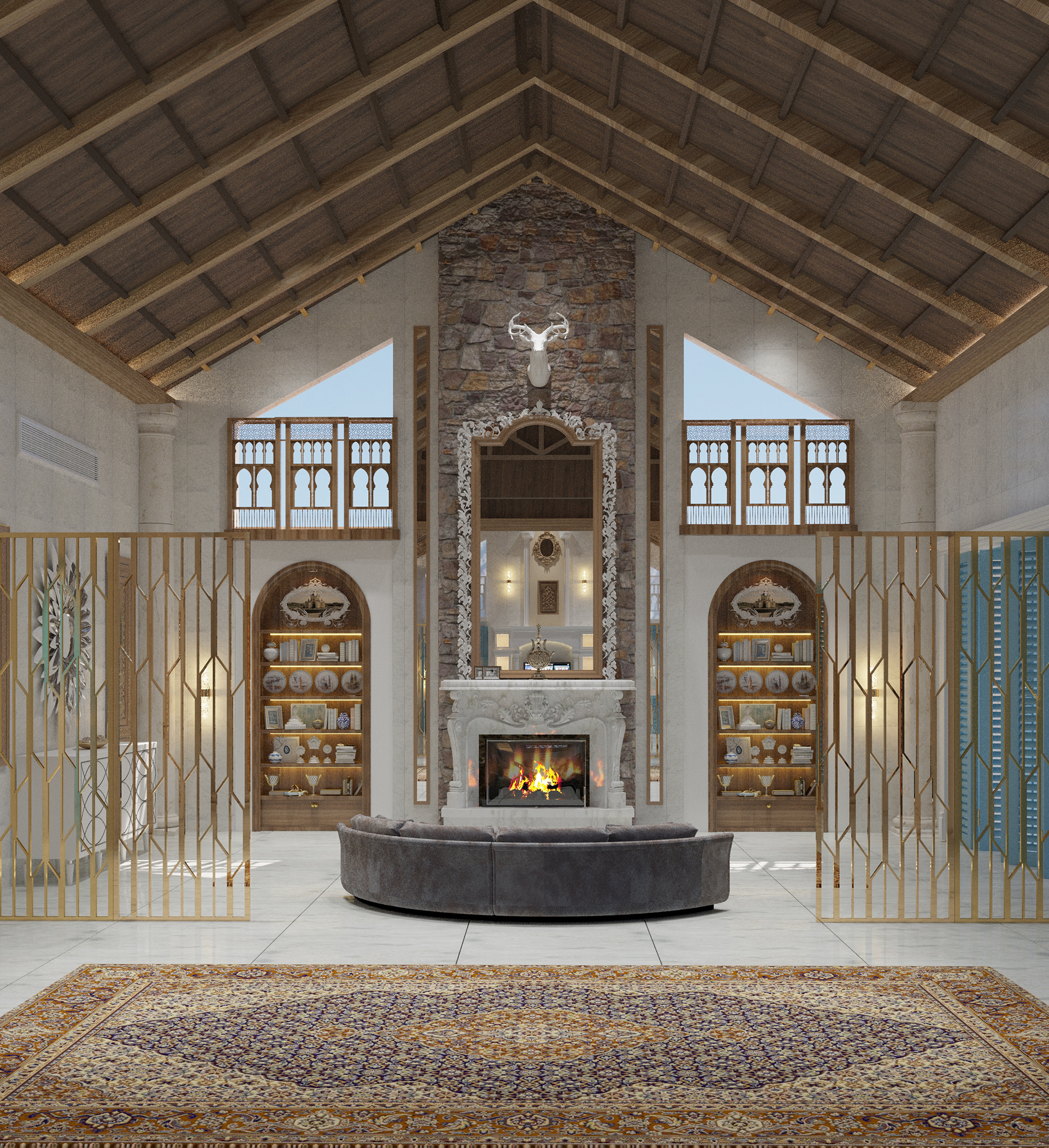 Mountain Cottage Villa interior-12