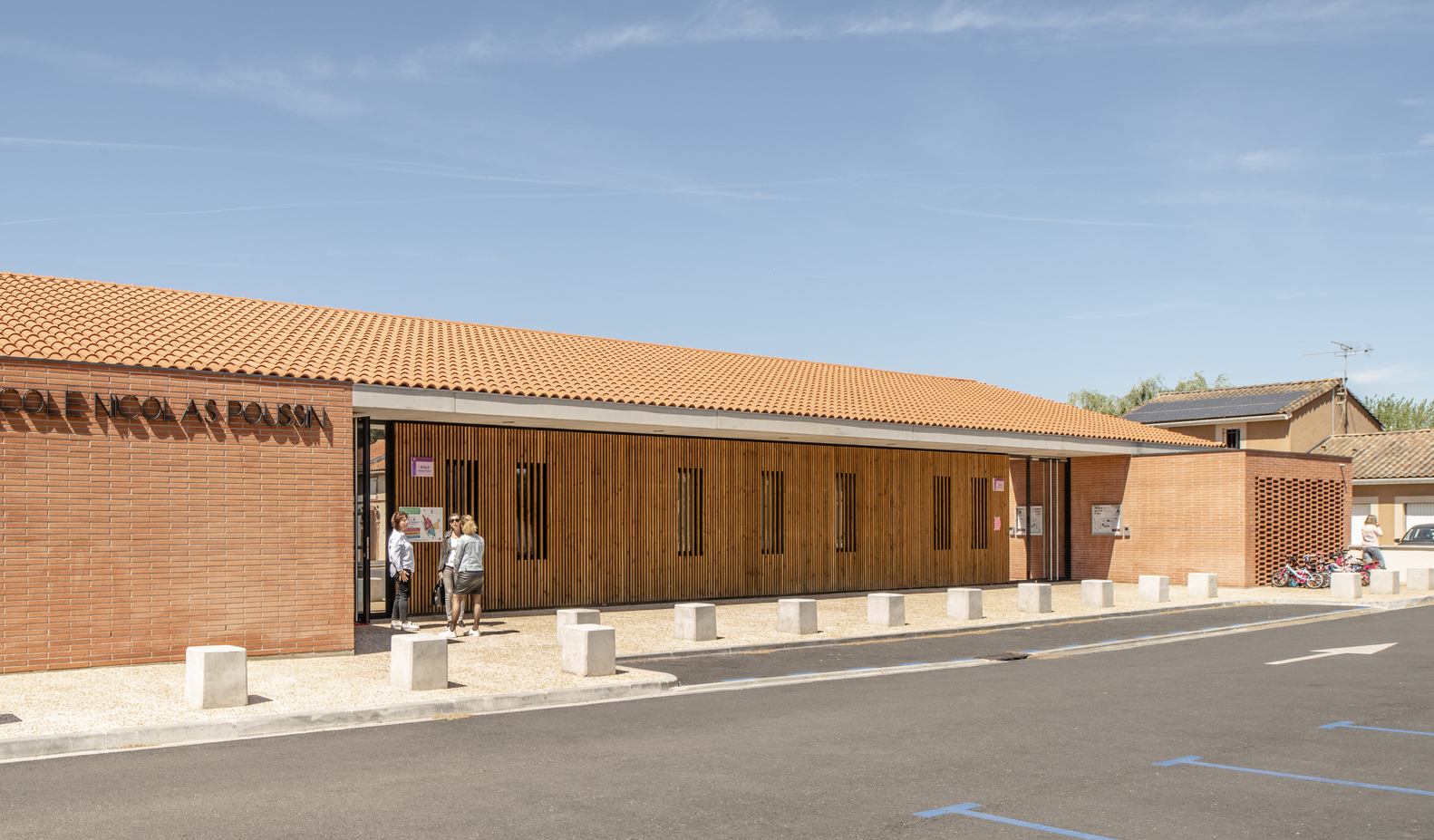 法国Nicolas Poussin学校àAucamville扩建-7