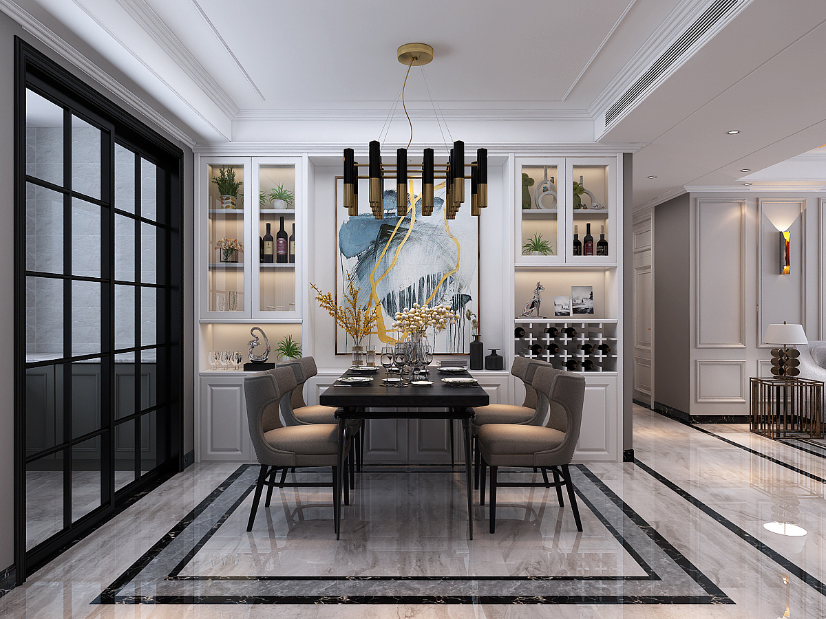 繁华深处的精致美式设计-6