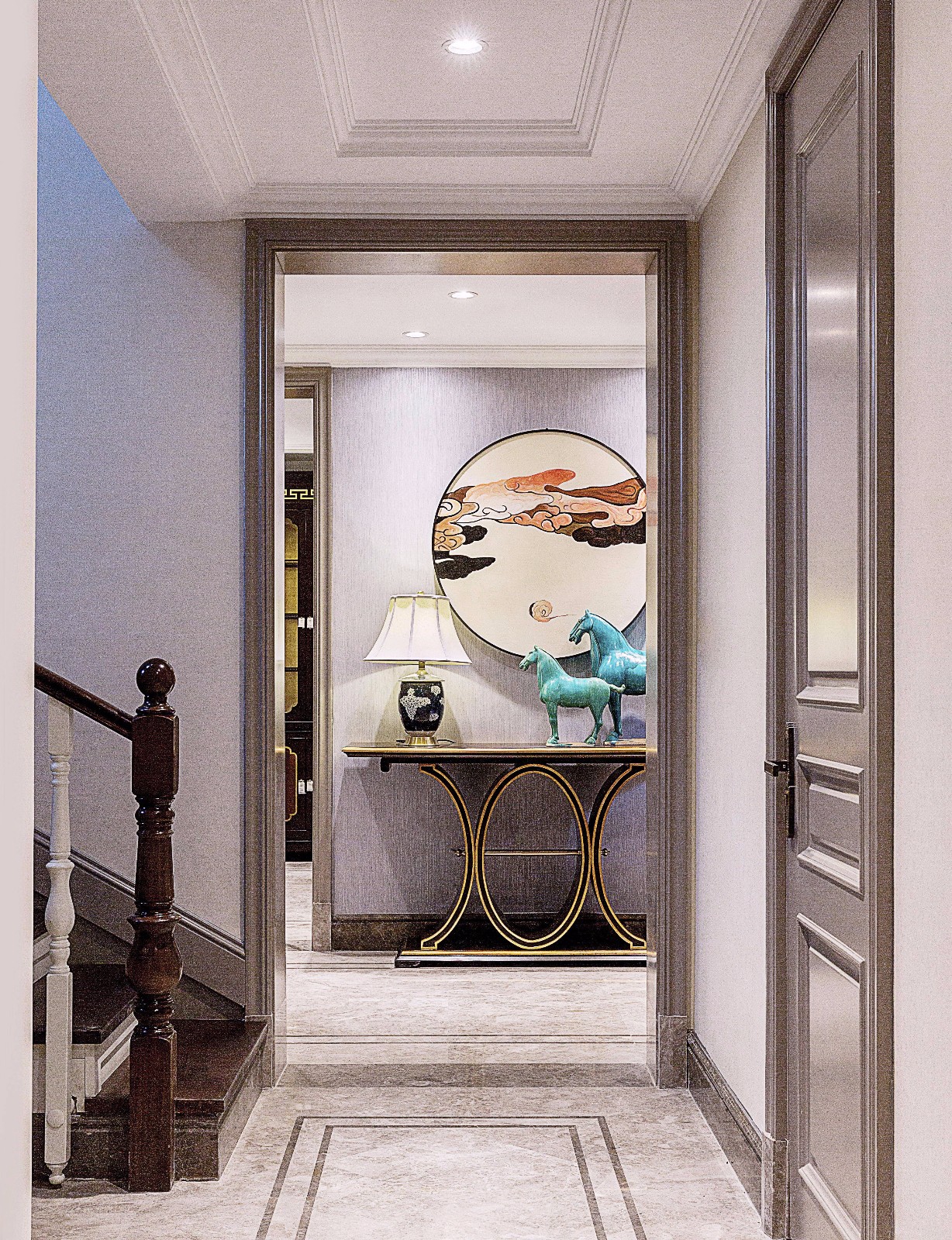 容·融 ——新中式别墅样板间-4