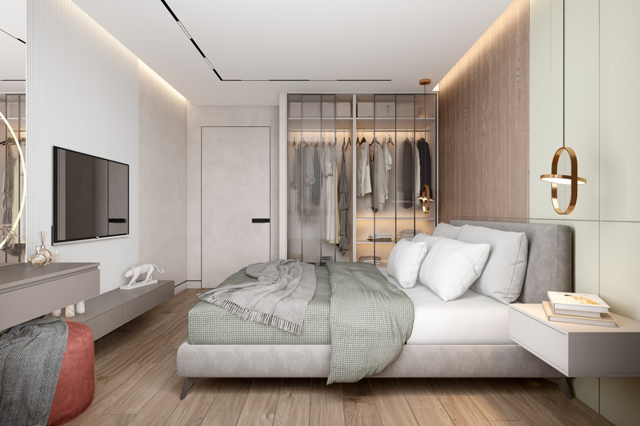 110㎡浅色系空间-13