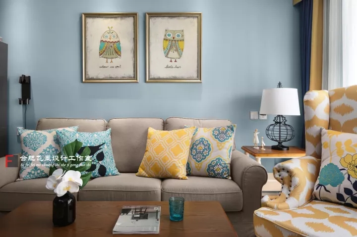 飞墨设计新作品 | 《童话镇》 | 96㎡地中海-13