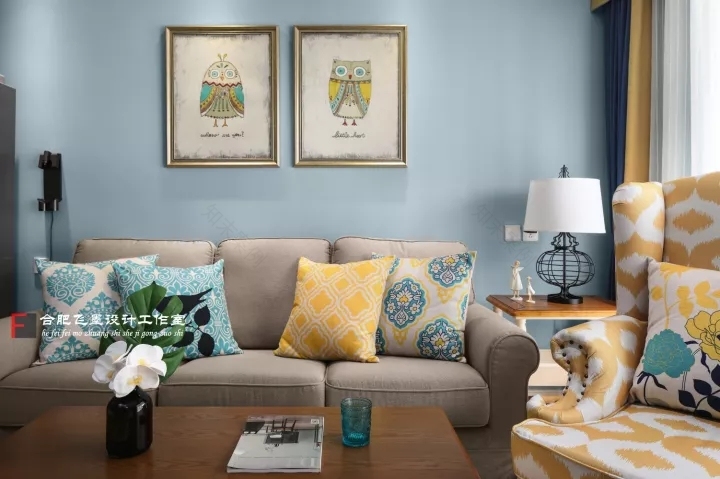 飞墨设计新作品 | 《童话镇》 | 96㎡地中海-13