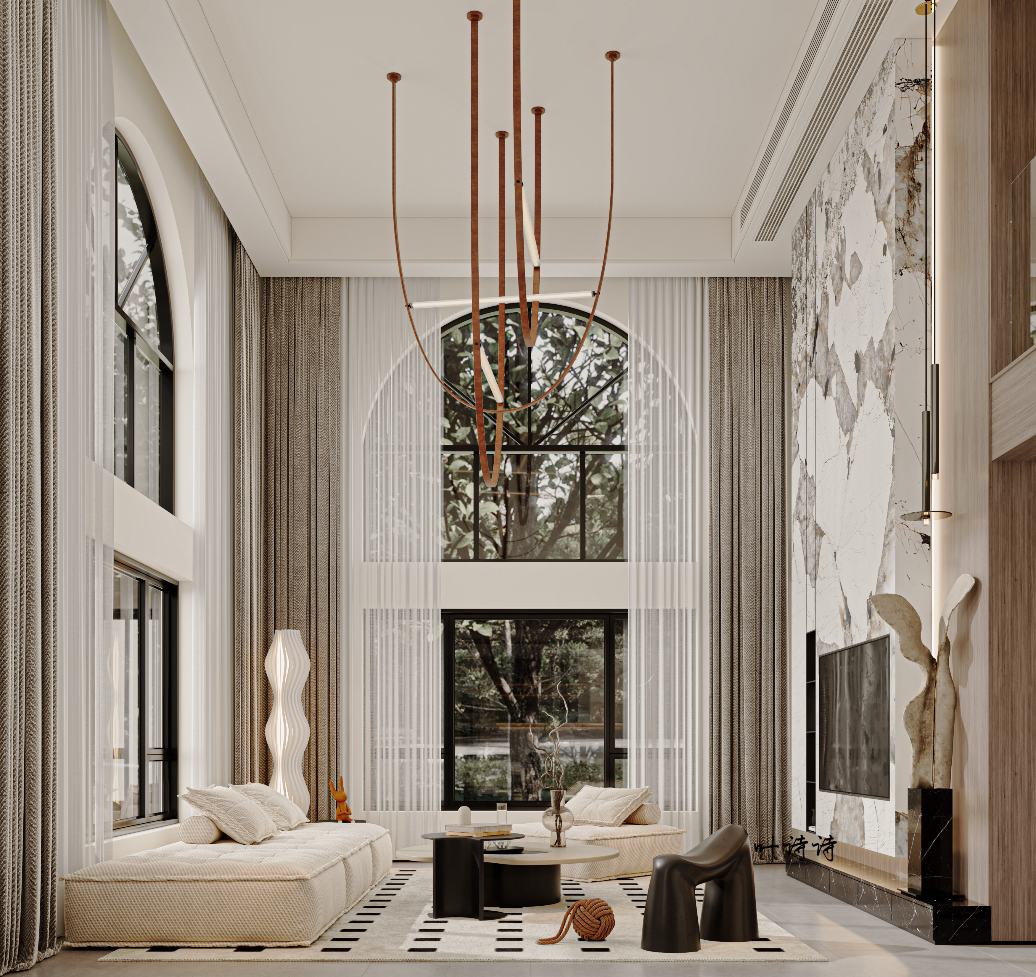 意式极简别墅，太哇塞啦-1