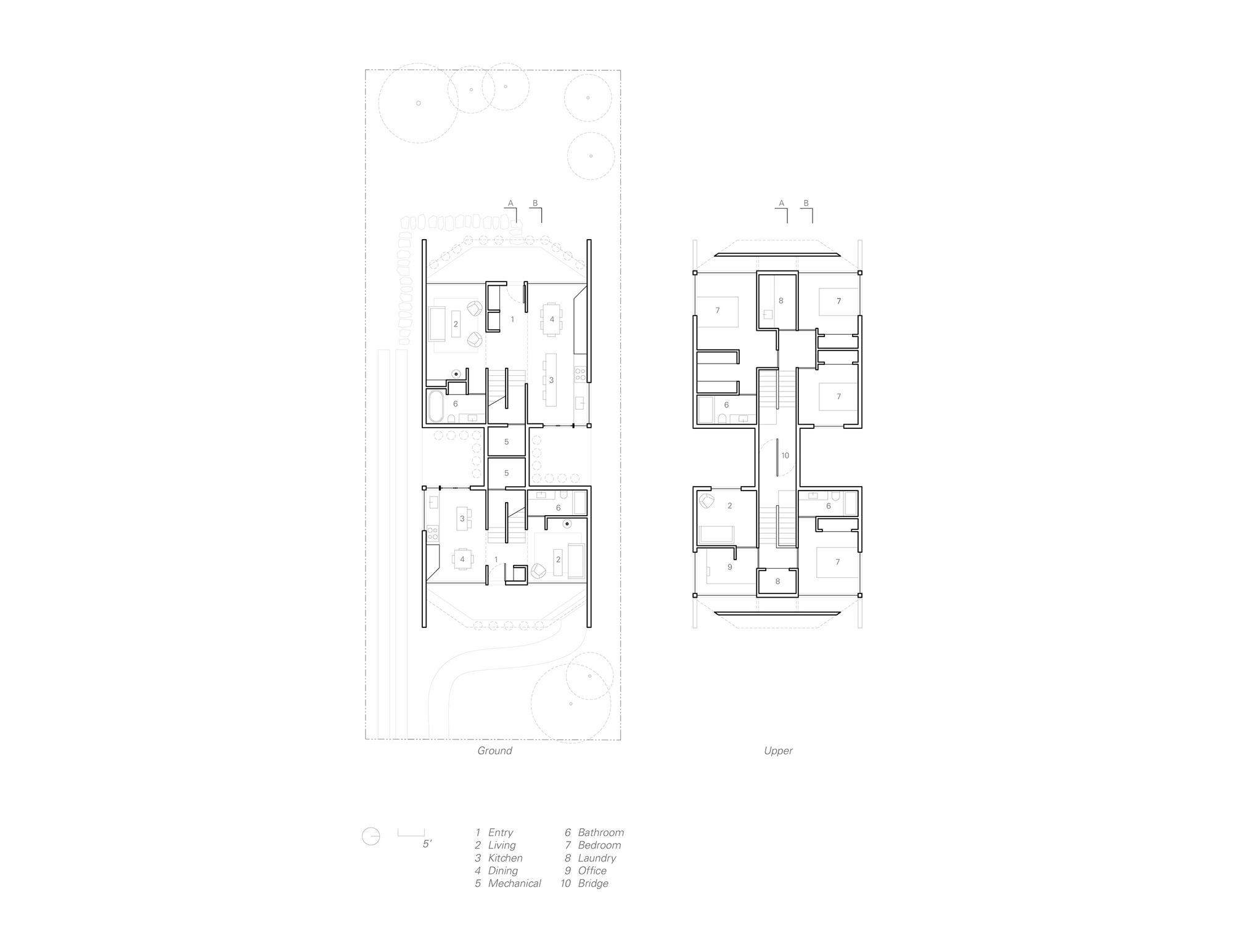 双头屋丨加拿大维多利亚丨D'Arcy Jones Architects-11