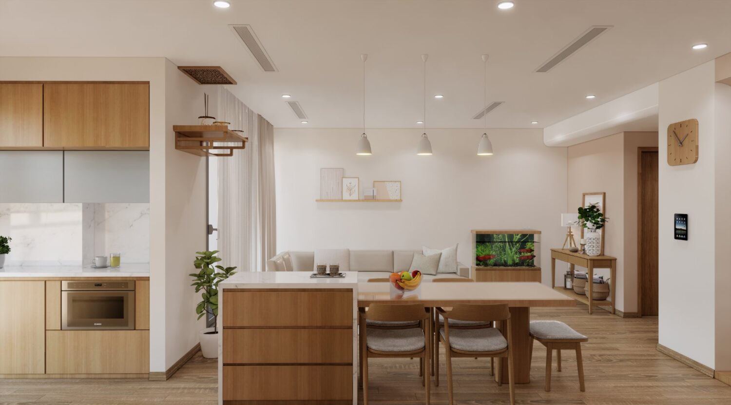 Sketchup公寓室内模型丨Pham Dinh Kham-2