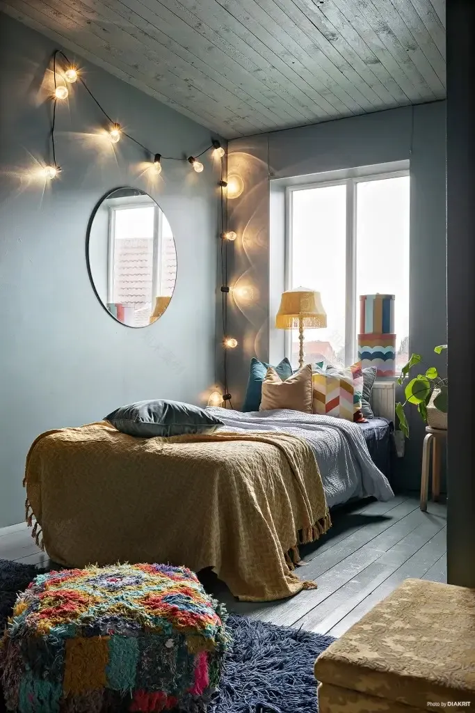 色彩斑斓的百年之家 | 独特的波希米亚风格室内设计-24