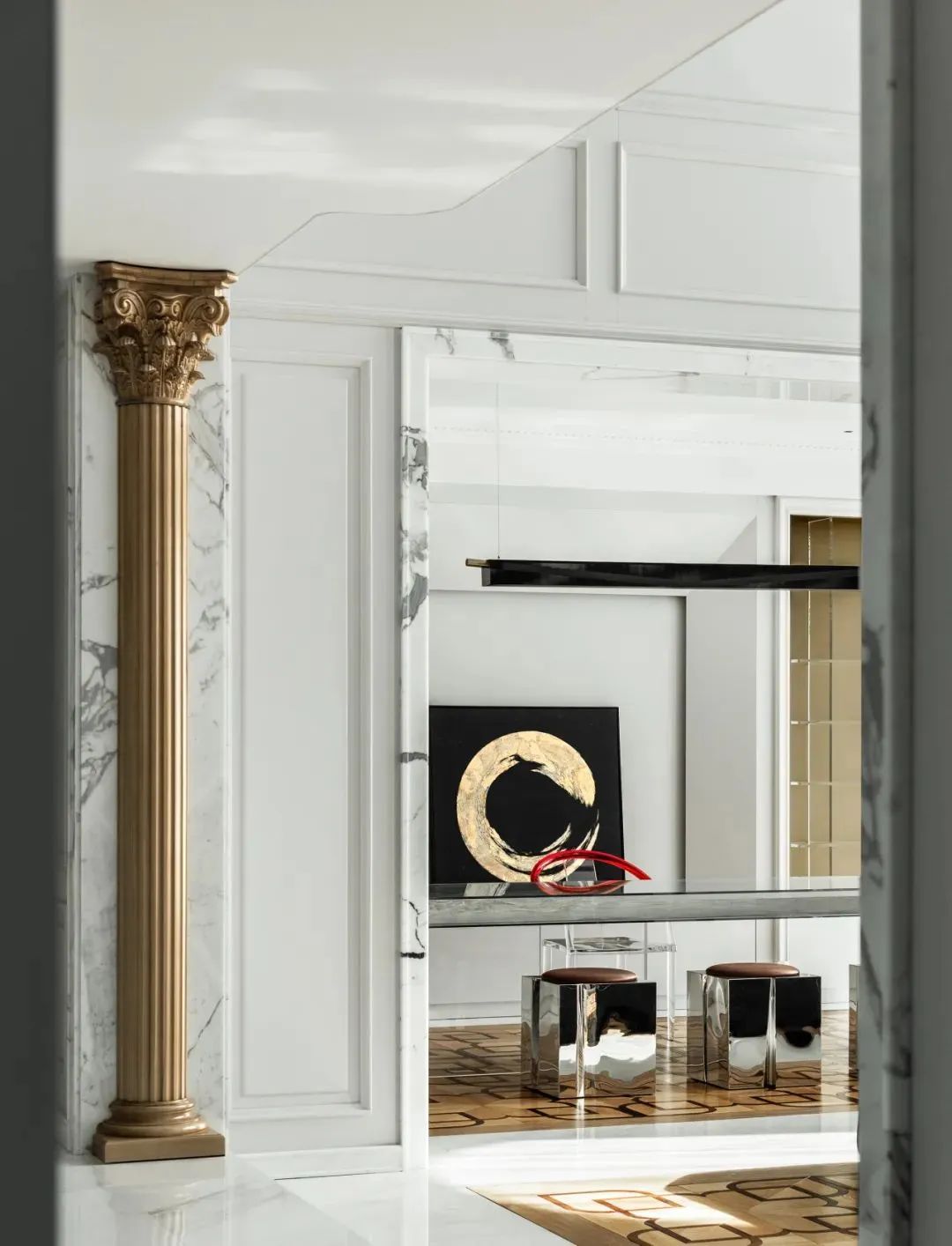 现代法式华居丨中国北京丨清美空间设计-54