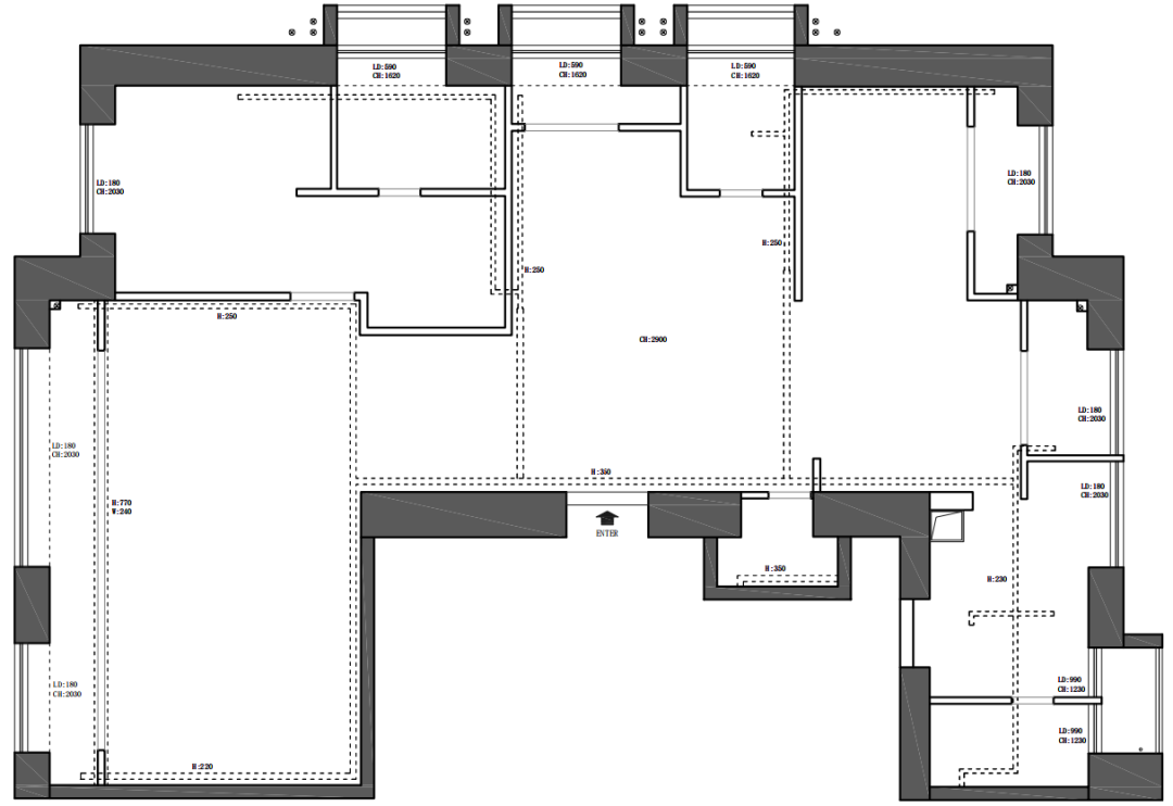 水晶湖郡 230m²现代简约设计丨曾建君-4