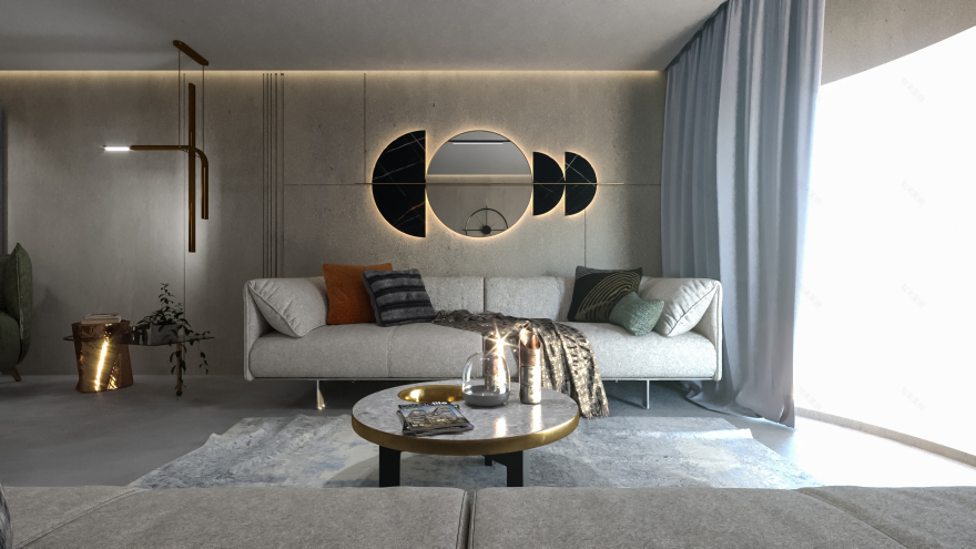 海德公园山景别墅丨埃及开罗丨Atrium Design Ahmed Rabie-27