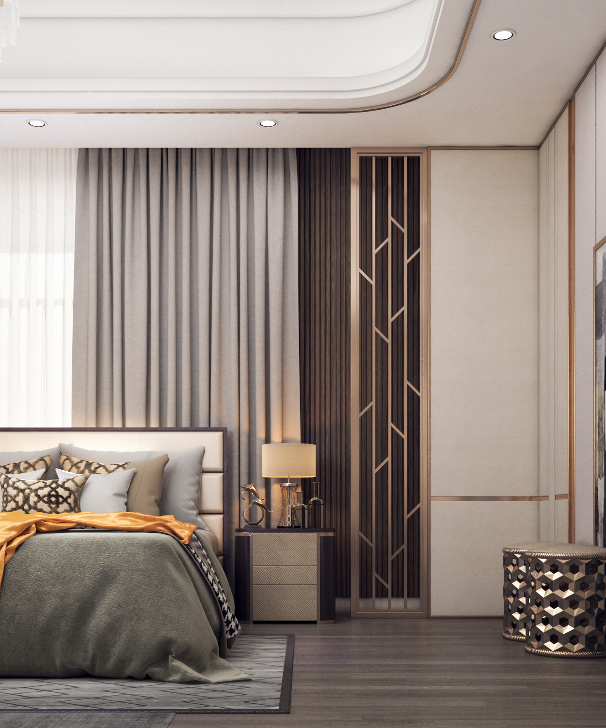 Master bedroom with dressing ,KSA-3