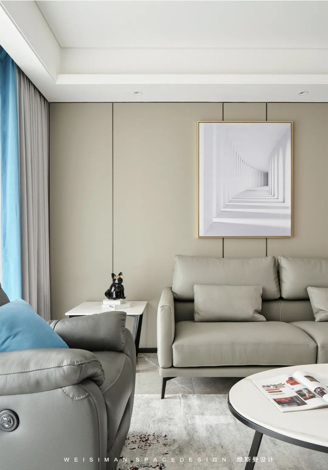 如梦之境 · 探索现代简约大平层之美丨中国苏州丨维斯曼全案设计-22