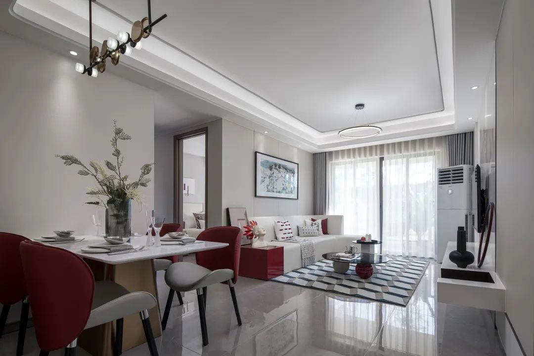 珠海宝龙金湾样板房 | 现代风格与传统文艺的完美融合-30