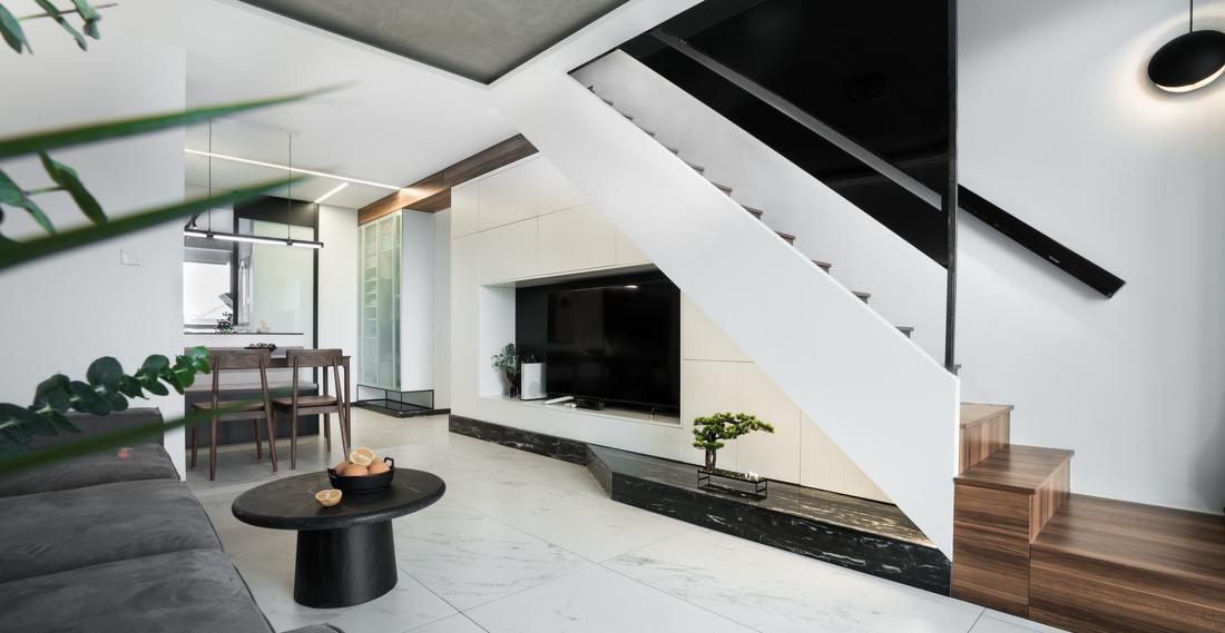 140m²跃层变形记 · 三层别墅的神秘比例设计-8