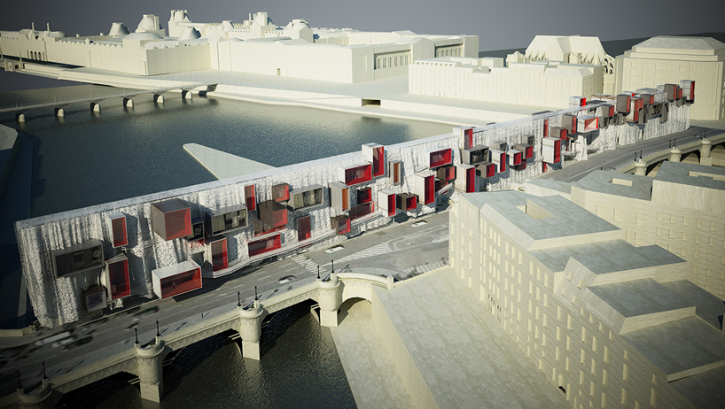 游动的微型城市 · voluntary ghetto 设计丨法国建筑师 stéphane malka-12