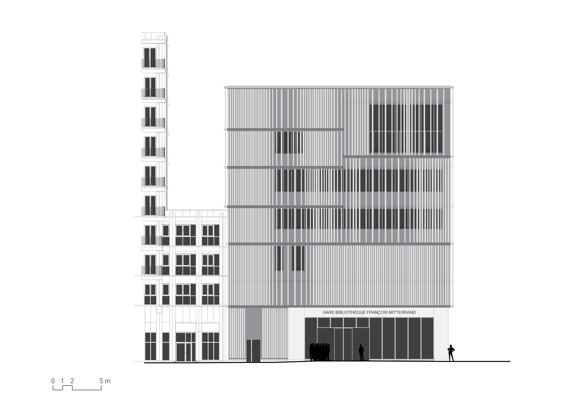 芝加哥大学巴黎约翰·W·博耶中心丨法国巴黎丨Studio Gang-58