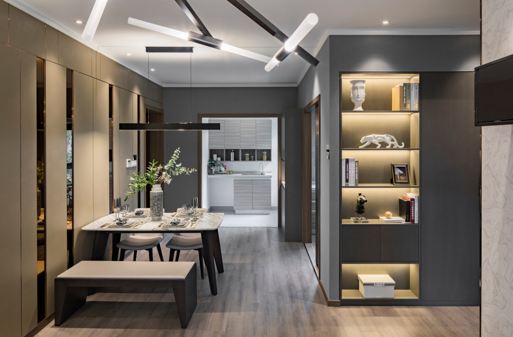 邵莉力作 | 湖州样板间设计 | 摩登都市时尚美居-56