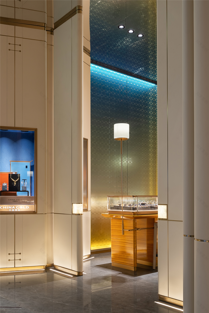 中国黄金国际旗舰店丨中国山西丨佰第设计-11