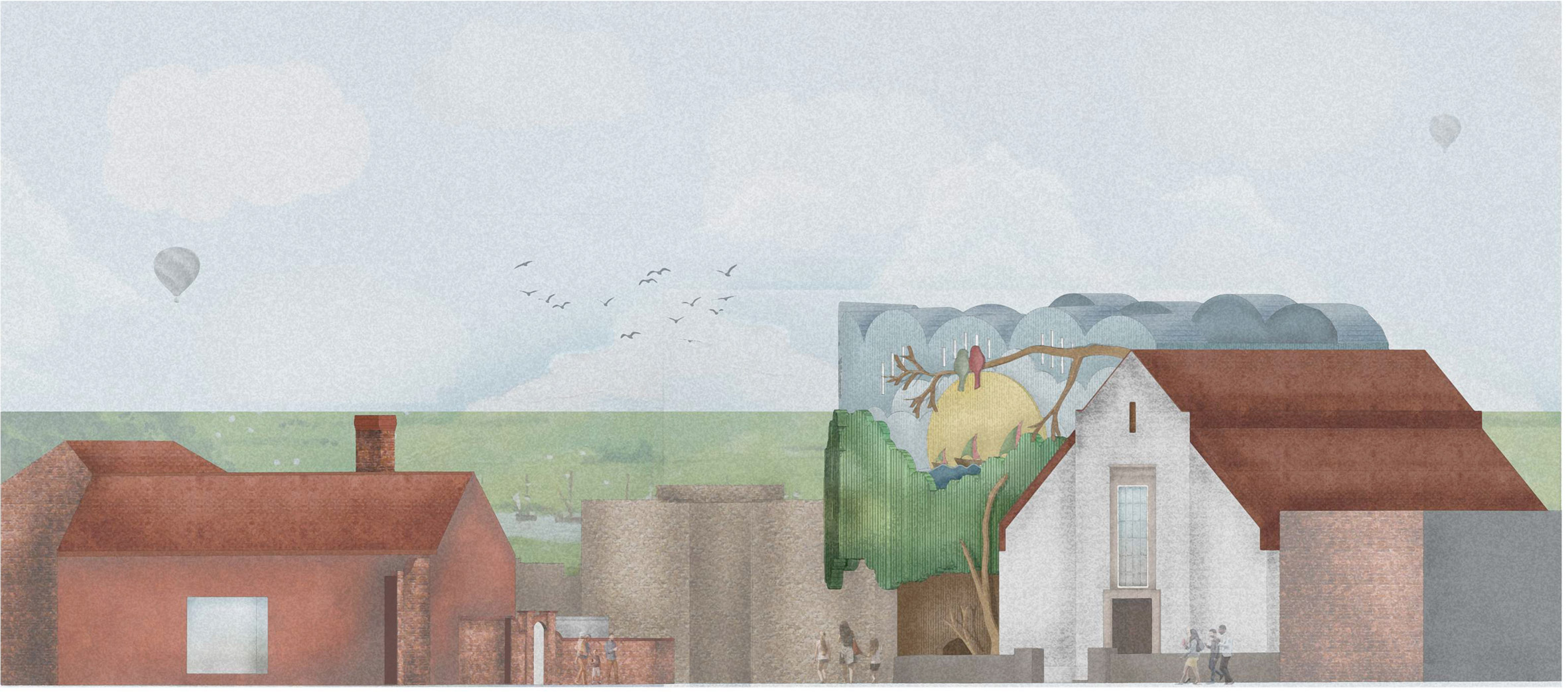 废弃物打造创意建筑 | 英国布莱顿学院学生获奖项目展-99