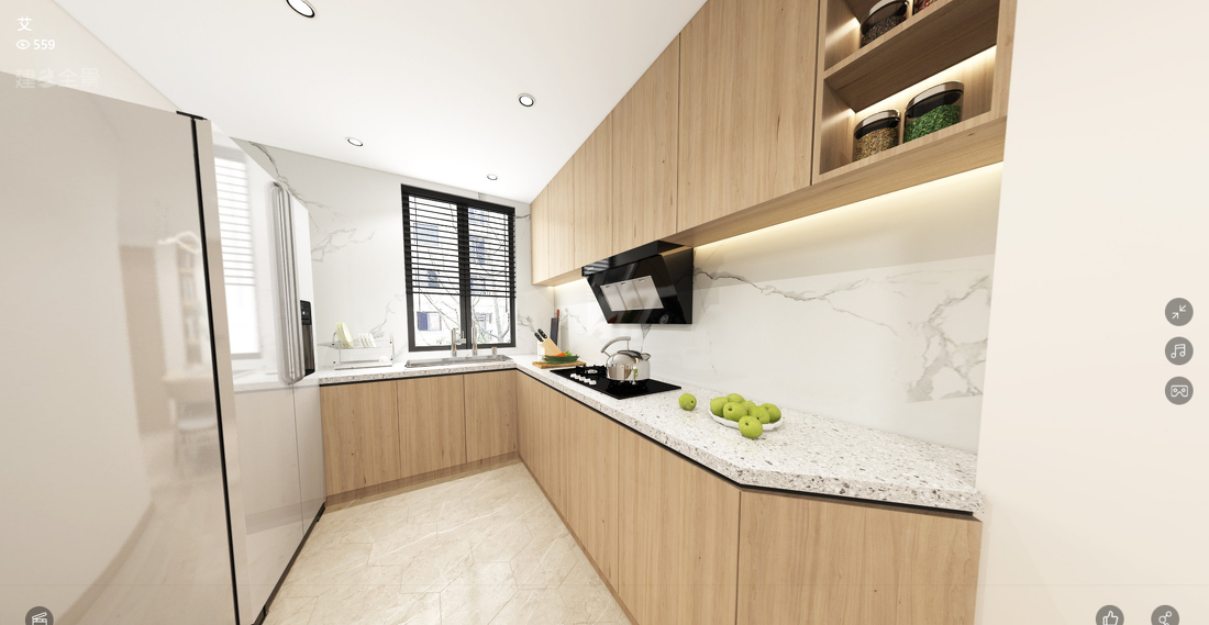 88m²简约原木风，最简单质朴的美-2