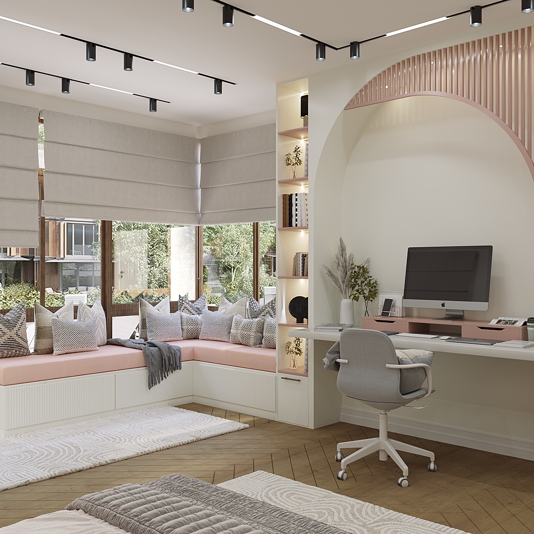 GERÇEK FAMILY YOUNG GIRL'S ROOM DESIGN-6