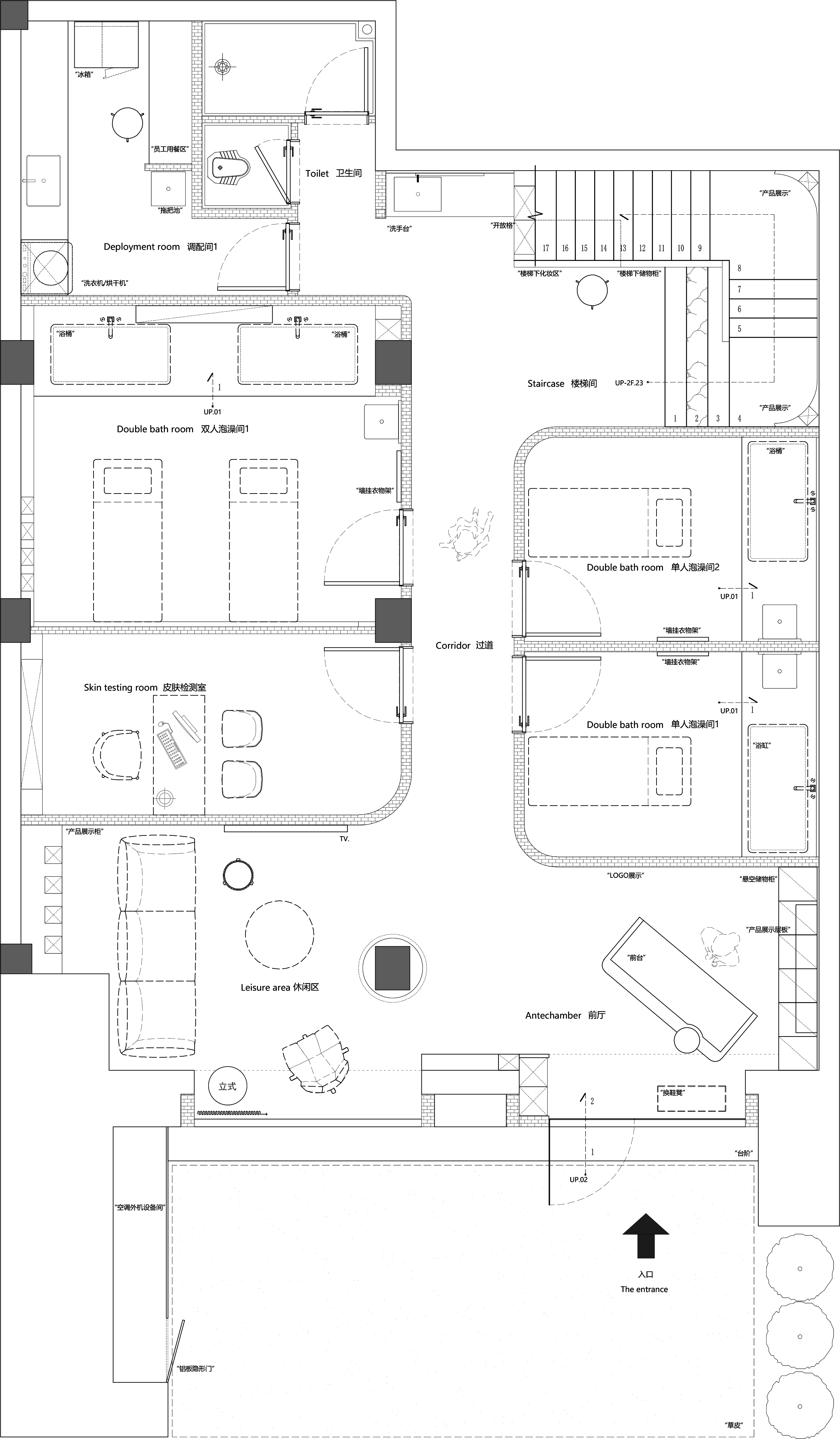 一休阁 SKIN SPA 2·0丨中国江西丨萍乡民舍制作空间设计工作室-5