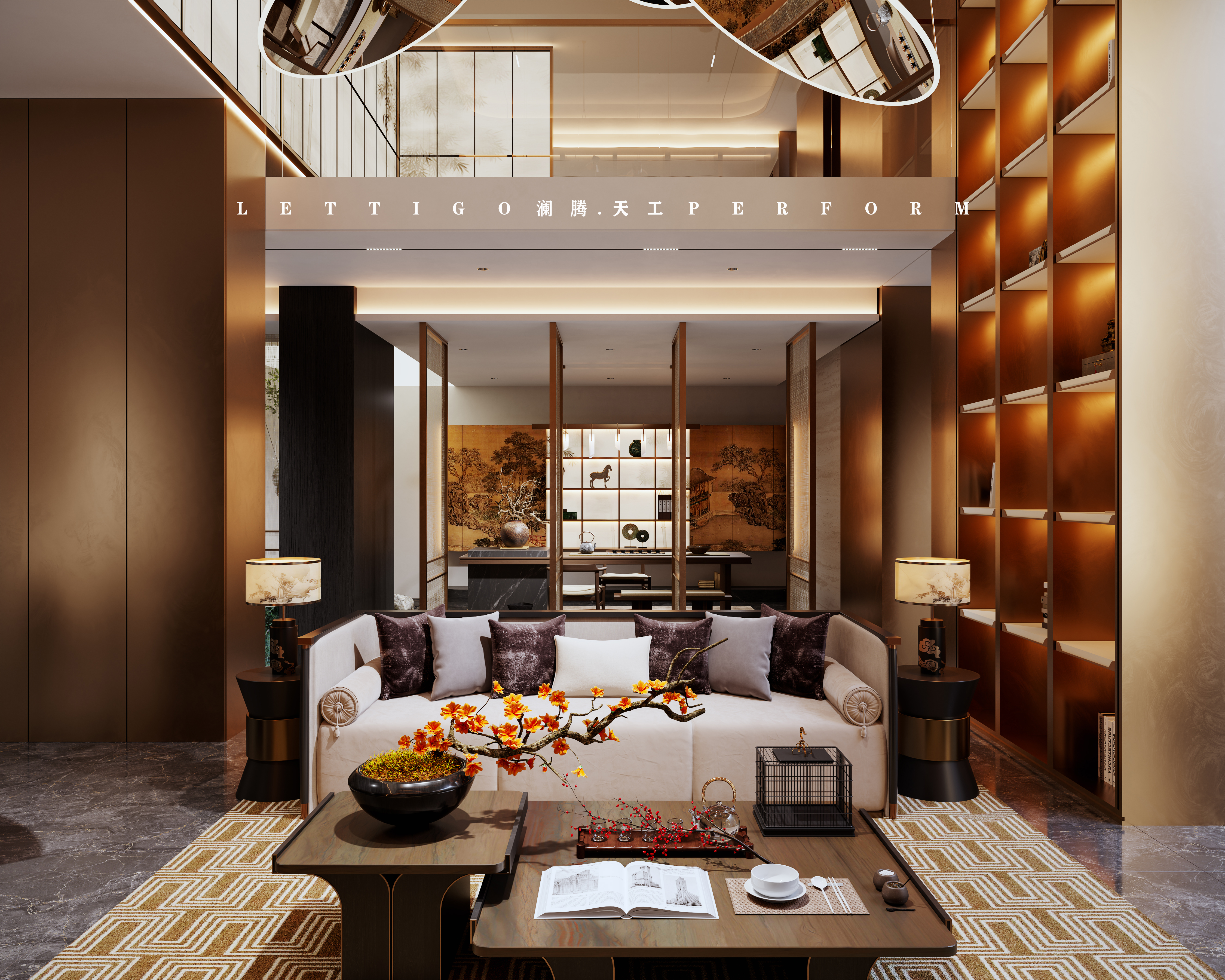 新中式大宅，传承千年东方美学，于岁月中沉淀-6