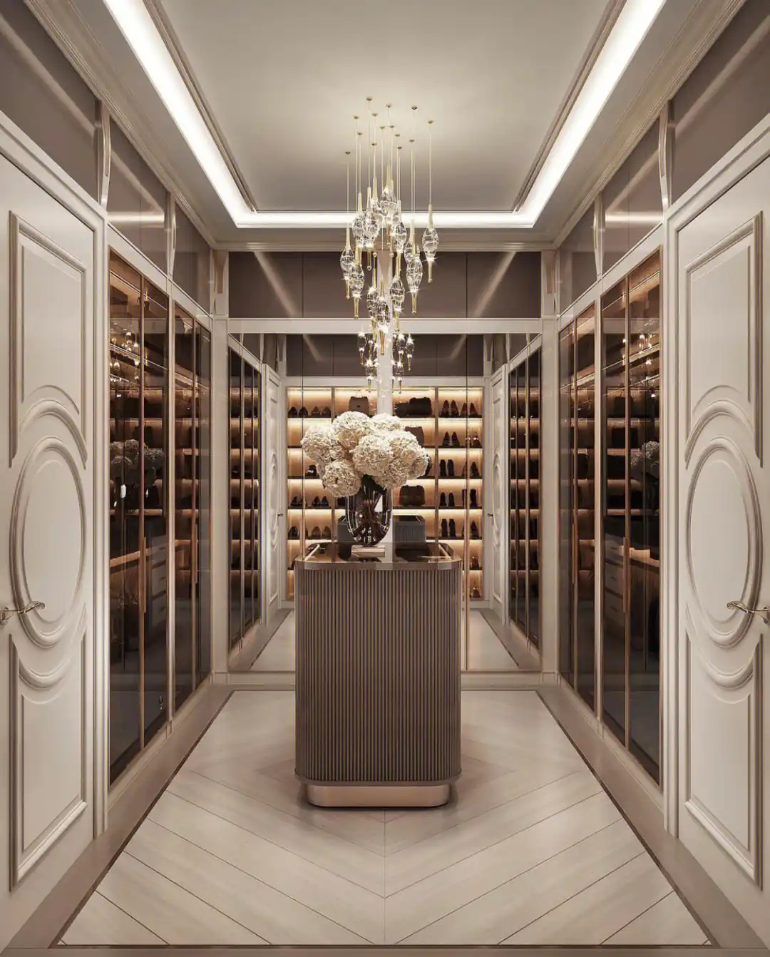 别墅大宅衣帽间空间装修-29