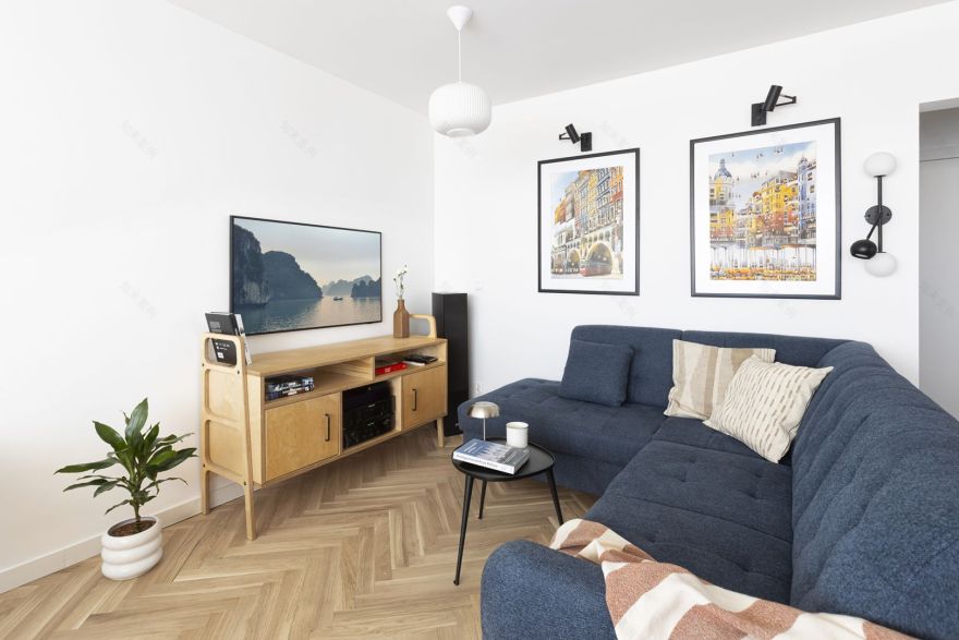 86平80年代板楼住宅改造丨Joanna Lemka Wójcik,jlw studio-5