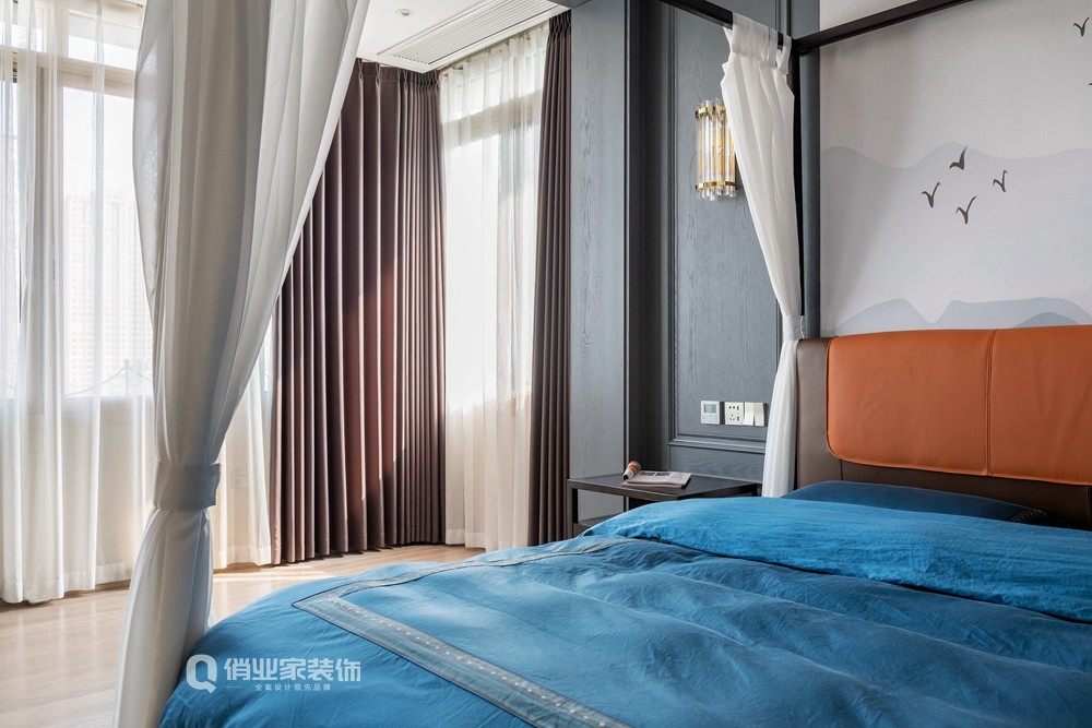 重庆玛瑙花园中式风格平层设计-10