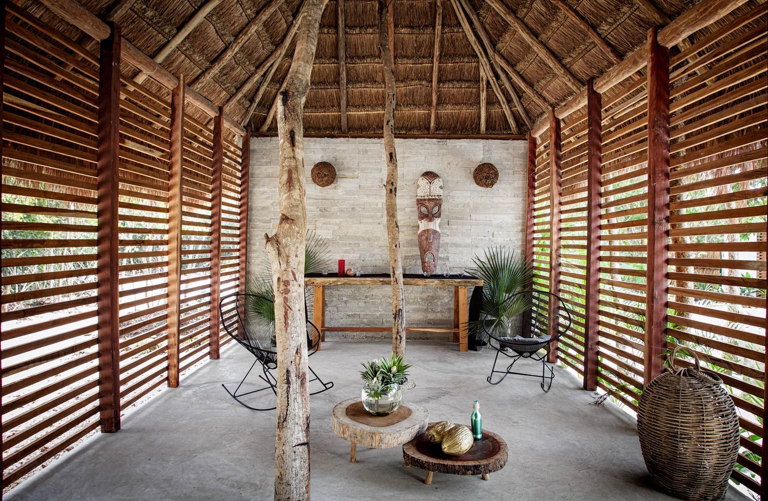 墨西哥雨林中的“Una Vida”有机别墅群-8