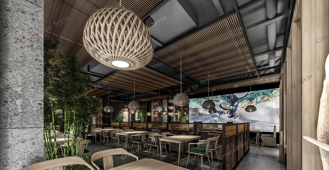 中低端大众餐饮店设计案例-7