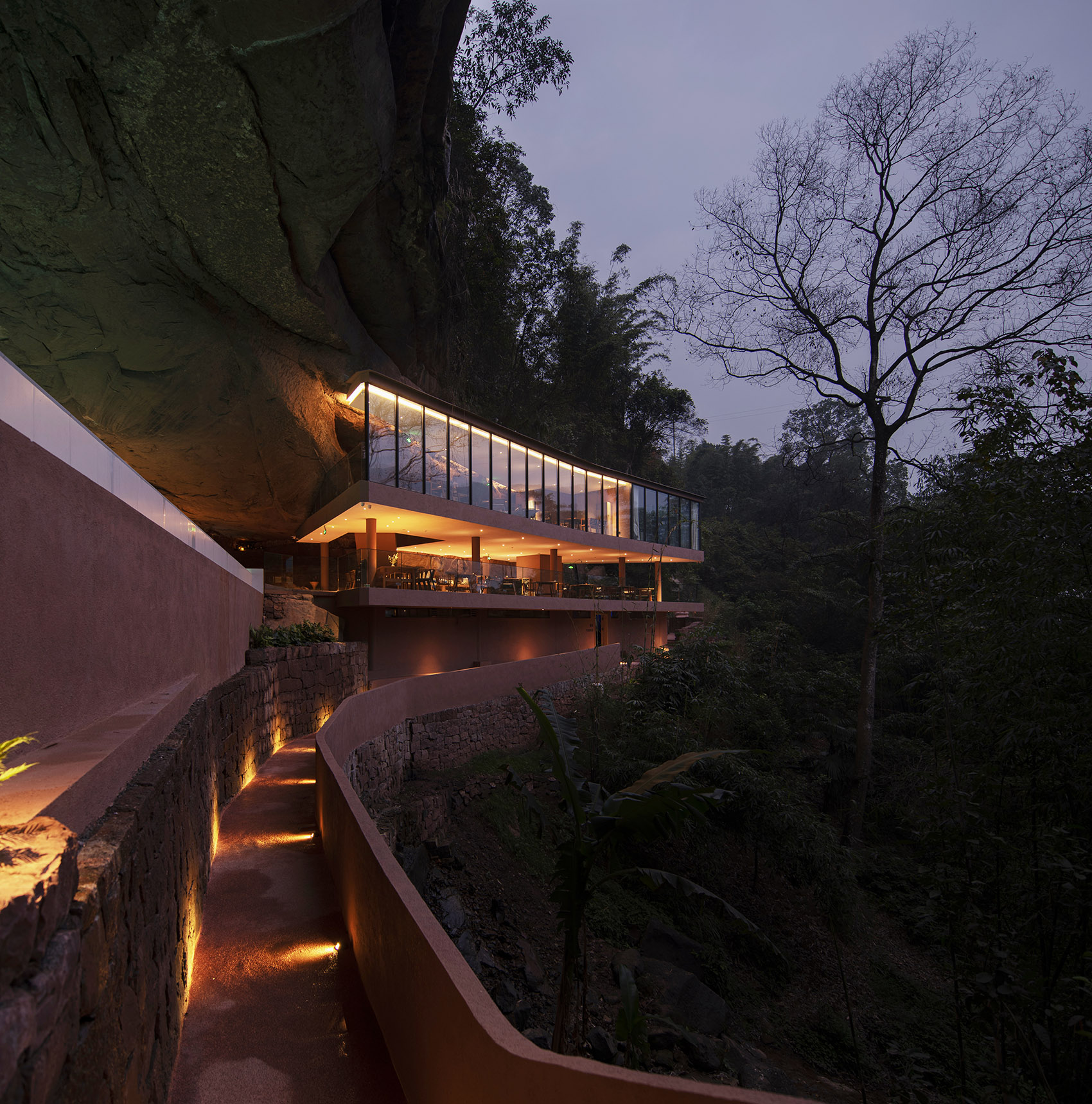 贵州匠庐洞穴酒店丨中国贵州丨空间的诗学-56